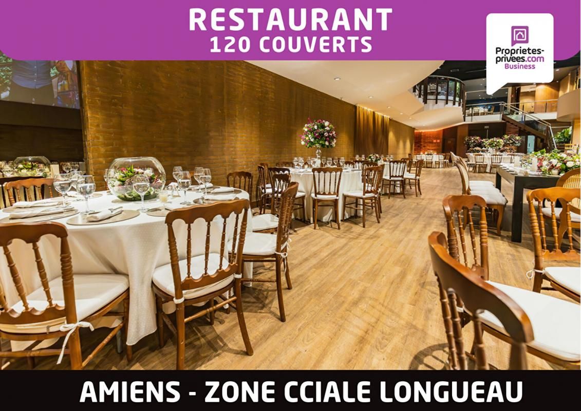 ZAC AMIENS Longueau - RESTAURANT 120 COUVERTS, 300 M²