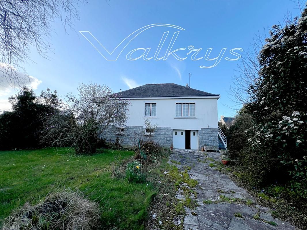 Maison de bourg Moëlan sur Mer 7 P 105 m2 - Jardin arboré 650 m2