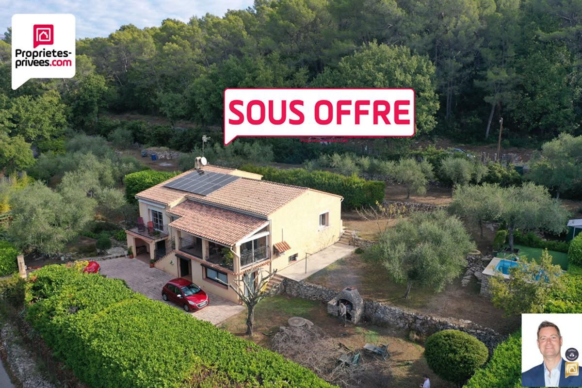 Villa 3 pièces et appartement 2 pièces 183 m2 sur un terrain de 3000 m2 avec garage , sous-sol et piscine