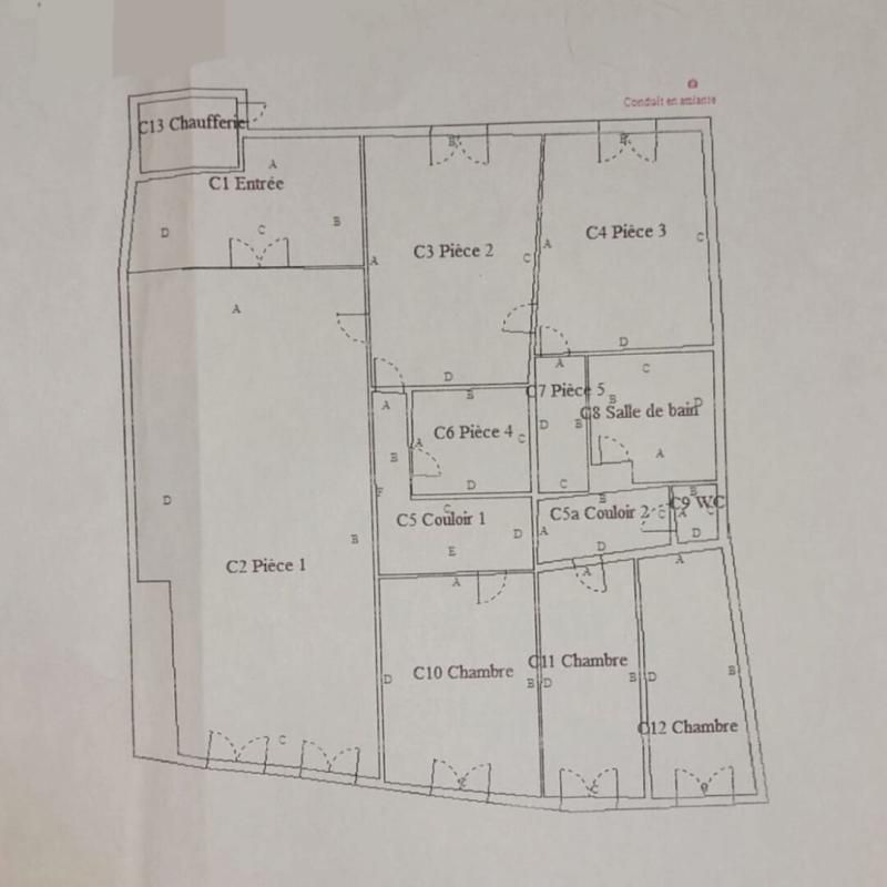 T5 A RENOVER dernier étage + COMBLES + GRAND JARDIN
