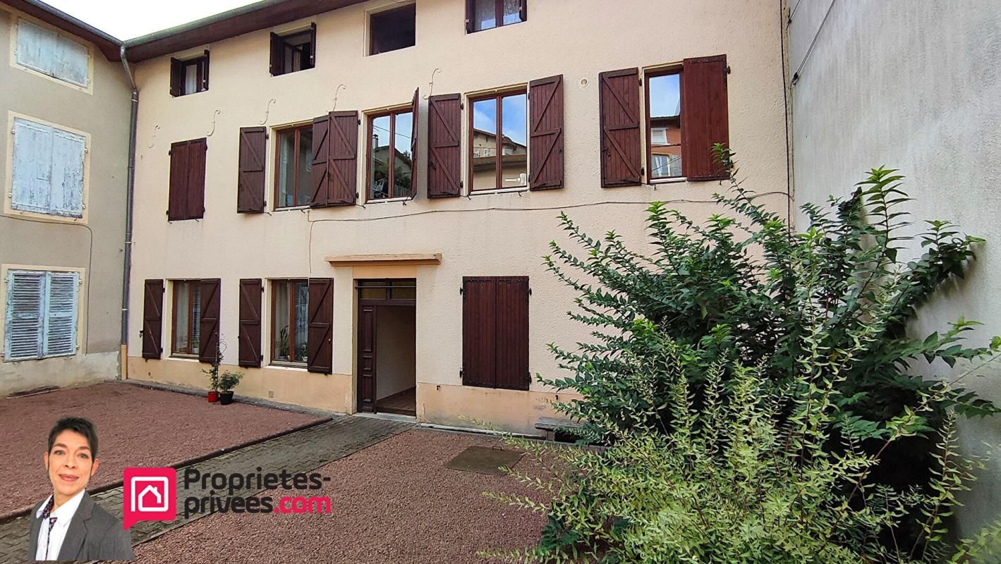 THIZY-LES-BOURGS (69240) Immeuble de rapport 388 m², 3 appartements, terrasse , jardin et garage