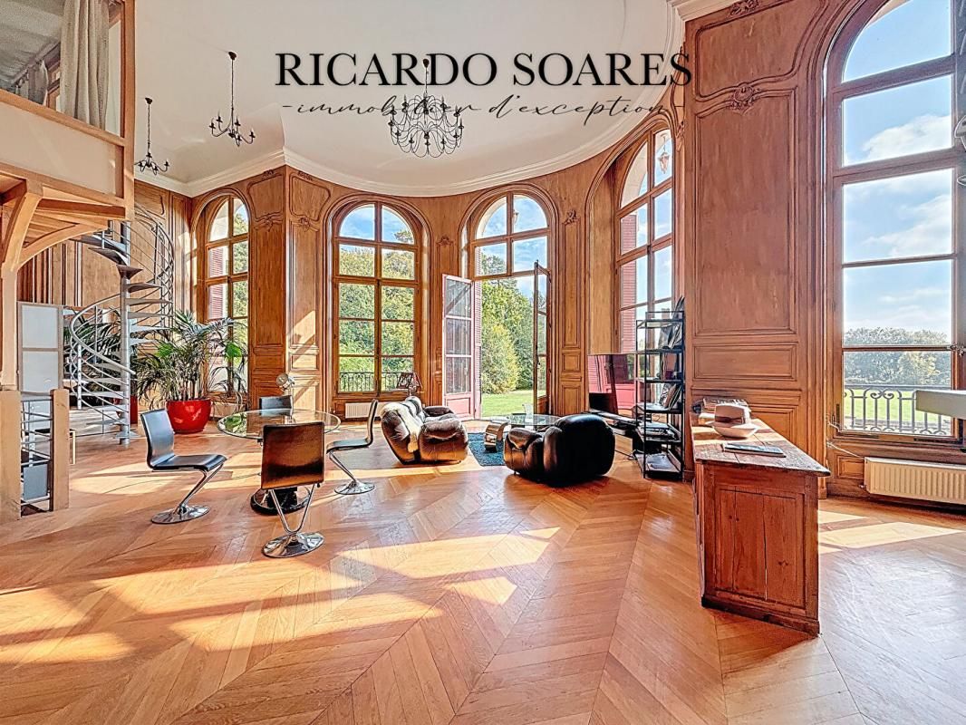 APPARTEMENT D'EXCEPTION AU CHÂTEAU DE VILLETTE / 206m² / 6 PIÈCES / 3 CHAMBRES