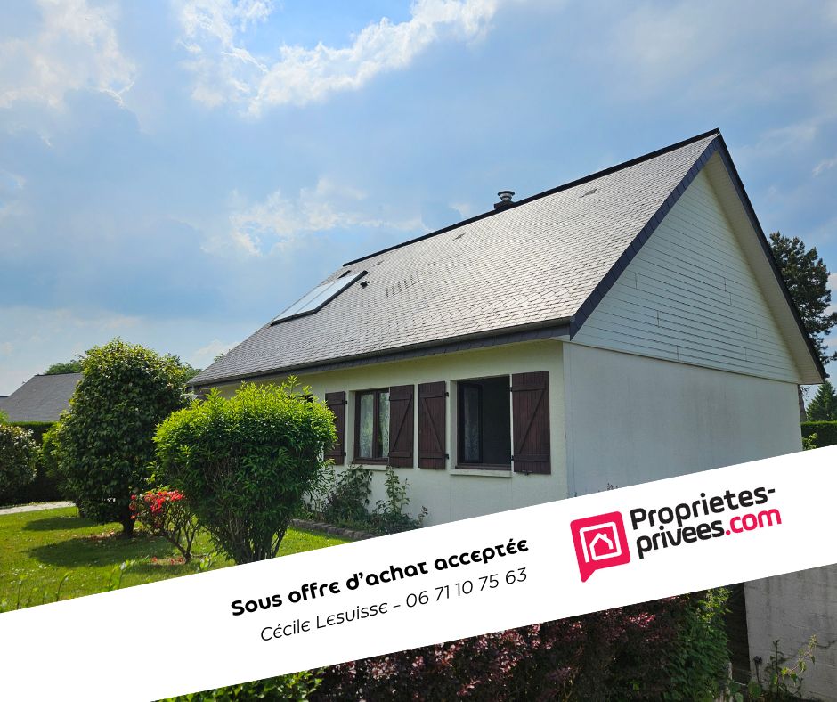 Pavillon 3 chambres - Plain-pied sur sous-sol complet