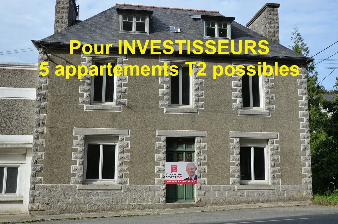 Maison en pierres de 163 m3 aménageable en 5 appartements T2