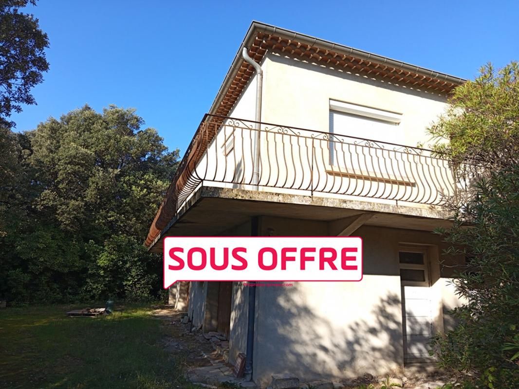 Maison R+1 110 m2 sur 6300m² de terrain, Montségur sur Lauzon, 249 000HAI