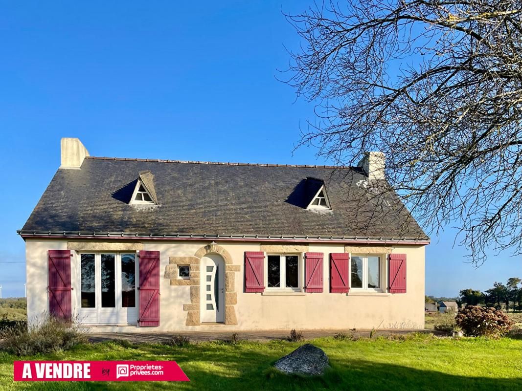 Maison de campagne 80 m2 sur terrain de 1 500 m², sans vis-à-vis