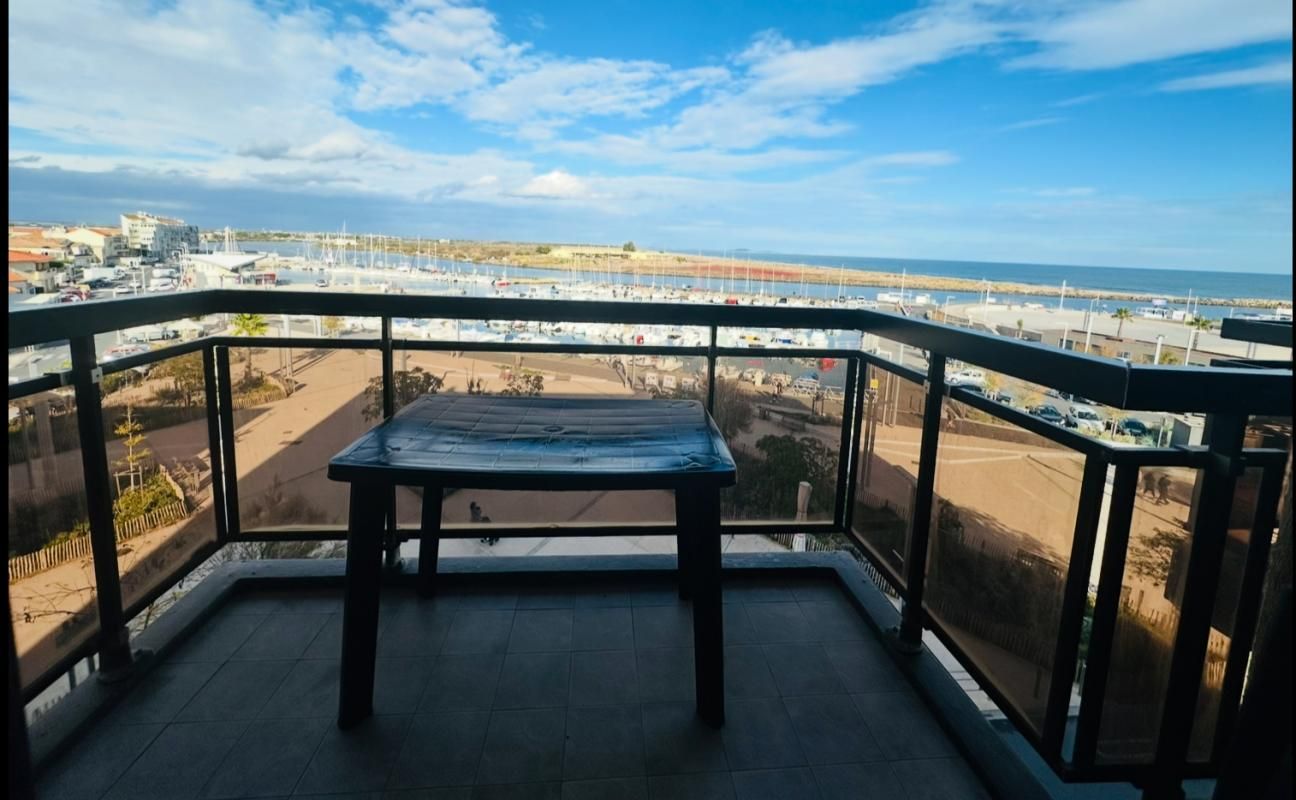 Appartement vue sur mer Valras