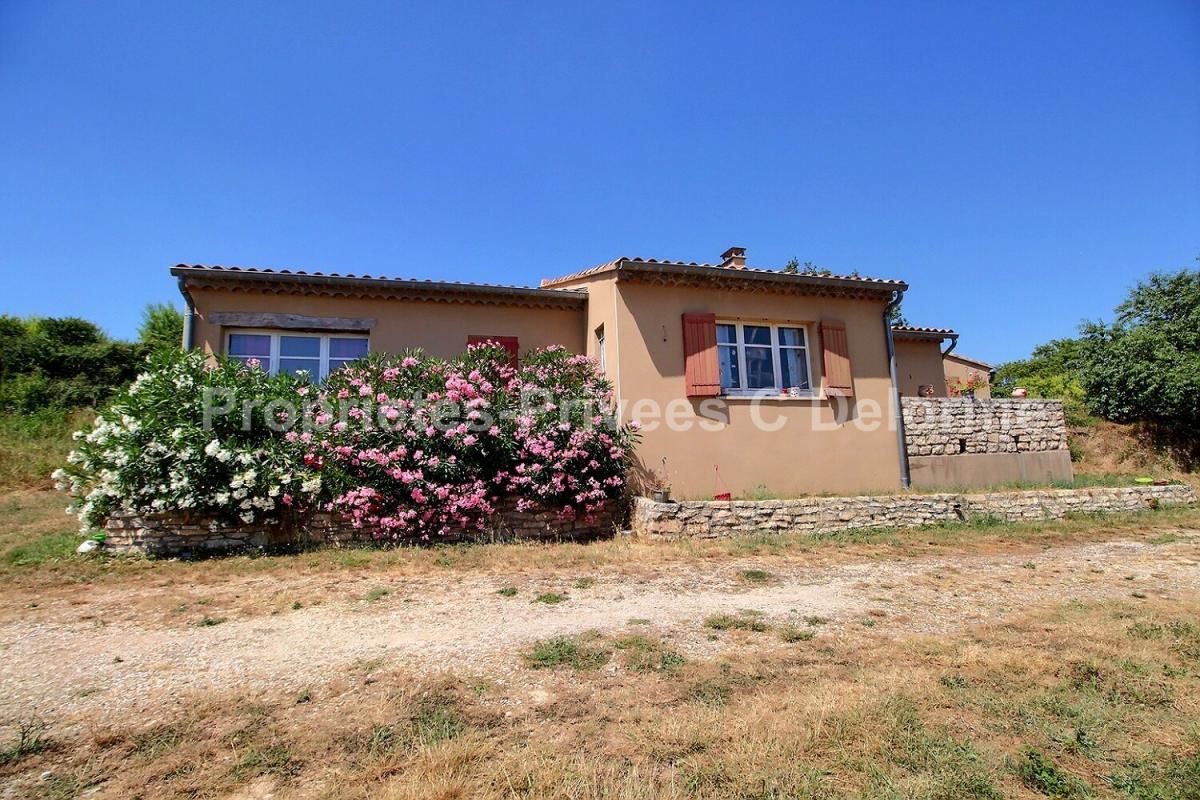 Barjac Goudargues, VIAGER OCCUPE SUR 1 TETE, Villa de 2011, Issirac 30760, 2 chambres ,95.4 m2 avec terrain de 4276m2 Constructible