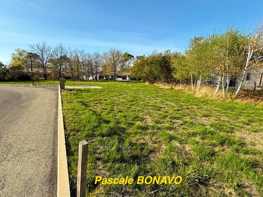HOURTIN - TERRAIN VIABILISÉ 773m2 - 600m DU PORT
