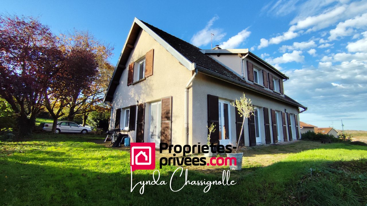 Maison familiale - 4 chambres - 145m² - Grand garage
