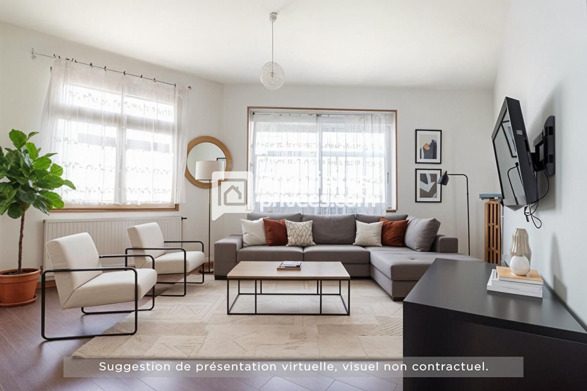 VITRY-SUR-SEINE (94) - Appartement 4 PIÈCES avec COUR PRIVATIVE et STATIONNEMENT SECURISÉ