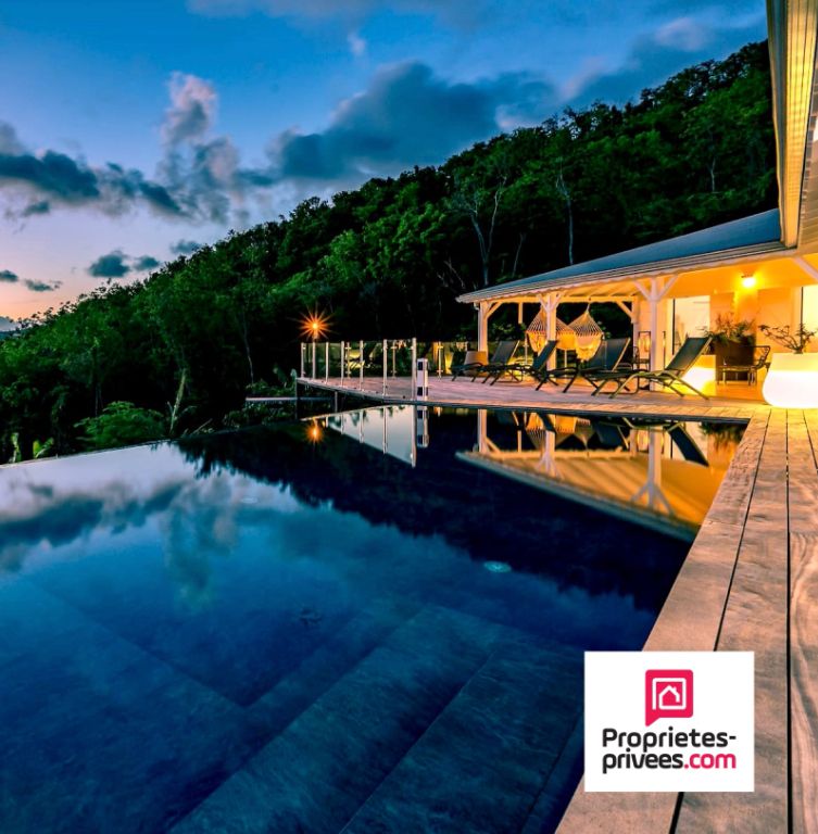 Luxe et panorama, villa d'exception Bouillante- Guadeloupe