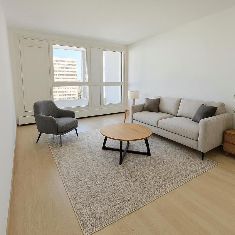 Appartement T3 60 m² avec 3 balcons + Box fermé, Vue Parc, Métro Flachet