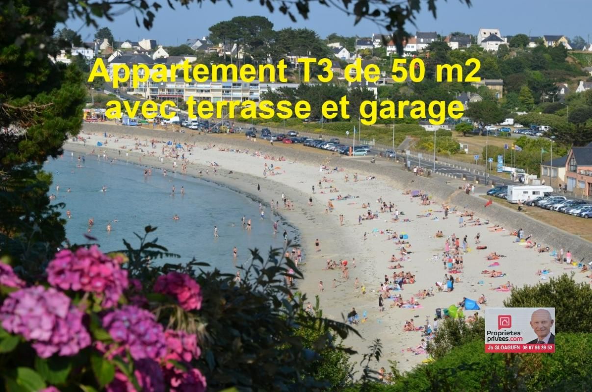 Appartement T3 de 50 m2. Belle vue mer de toutes les pièces