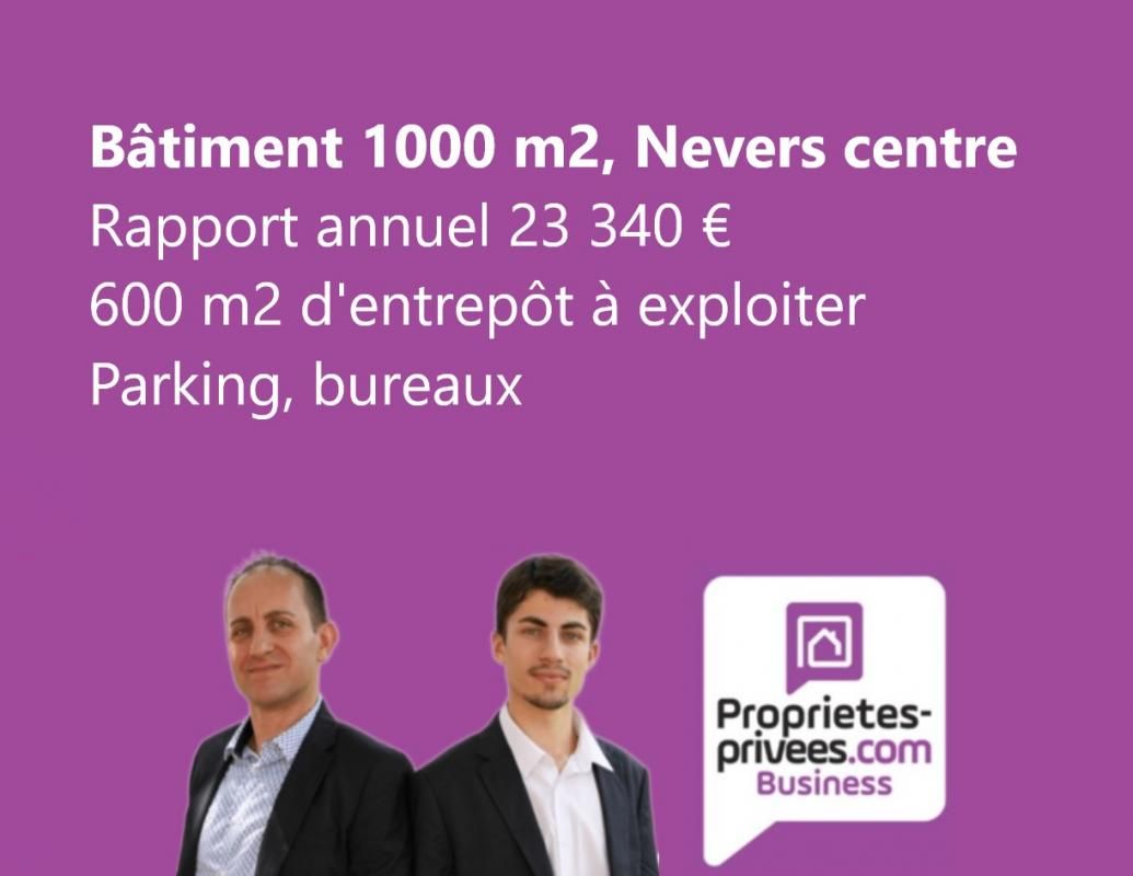 NEVERS, EMPLACEMENT N°1 - MURS COMMERCIAUX, LOCAL 1.000 M²