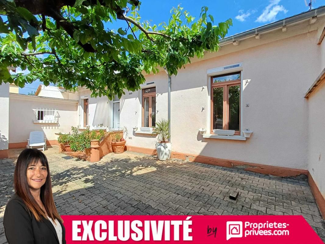 Maison années 30 Roanne PP 64 m² avec jardin