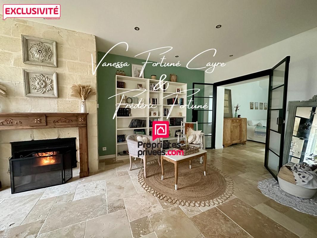 Élégante maison en pierre de 143 m² Saint-Savin (33920)