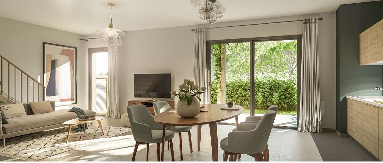 Aix en Provence à 10 minutes de la rotonde Maison de 98,44 M2 avec 100 M2 de jardin à