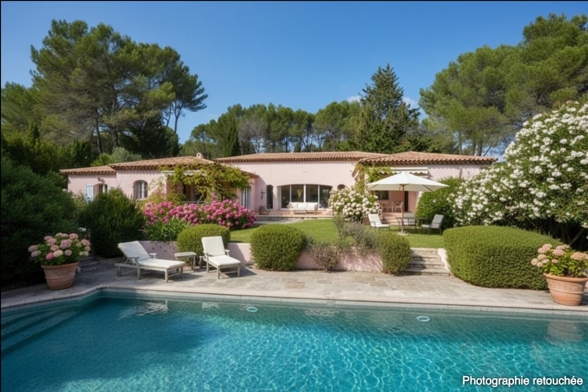 Villa à Mougins ? 8 pièces, 5 chambres, 436 m² sur un terrain de 9 500 m²