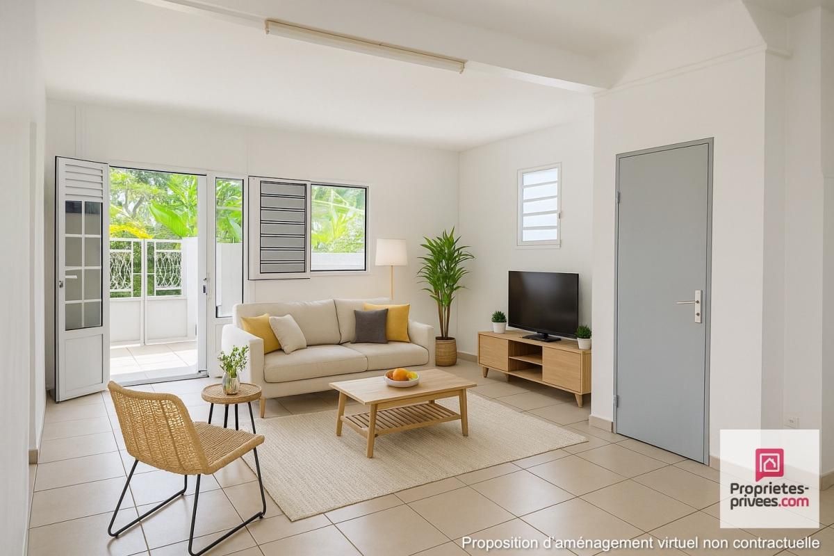 NOUVEAUTÉ - EXCLUSIVITÉ - Maison F4 lumineuse + Grande terrasse - Fort-de-France