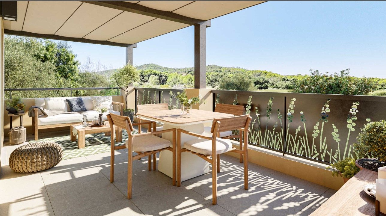 T2 Bormes les Mimosas ,dernier étage ,d'une résidence intimiste d'un étége seulement, dans un parc verdoyant et calme ,pres des commerces et commoditées