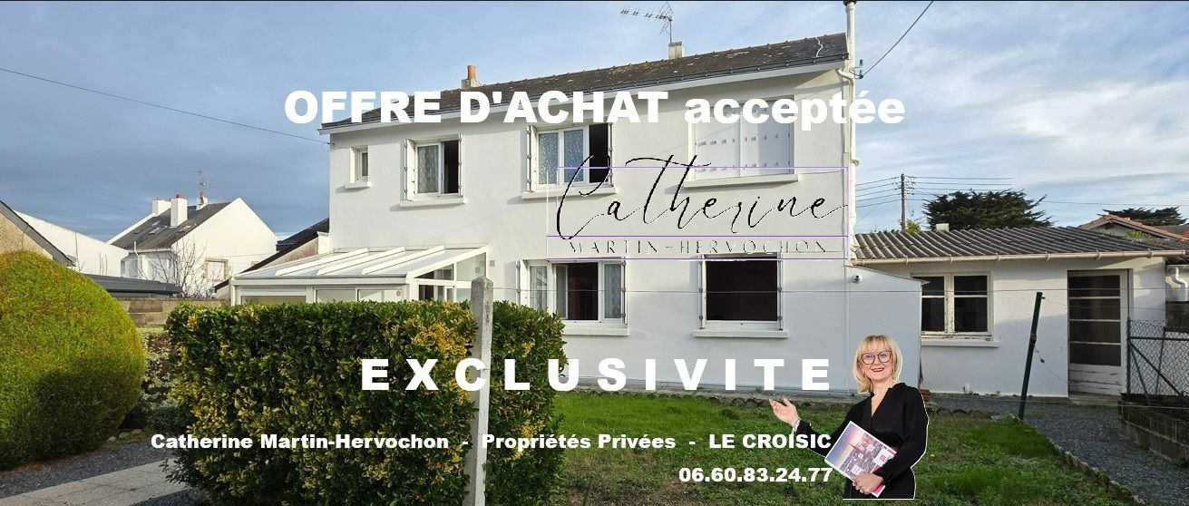 Maison Le Croisic 5 pièce(s) 91m² avec atelier attenant à rénover