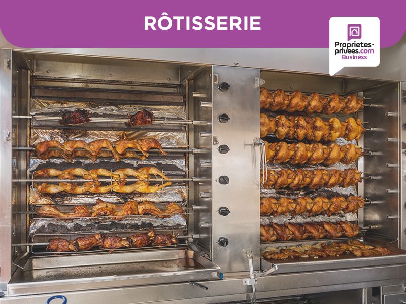 93320 LES PAVILLONS SOUS BOIS -ROTISSERIE - RESTAURANT Rapide 35 COUVERTS - Extraction TERRASSE