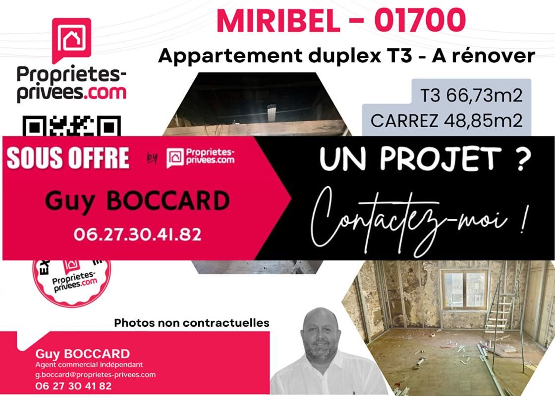 Appartement Miribel 3 pièce(s) 80 m2