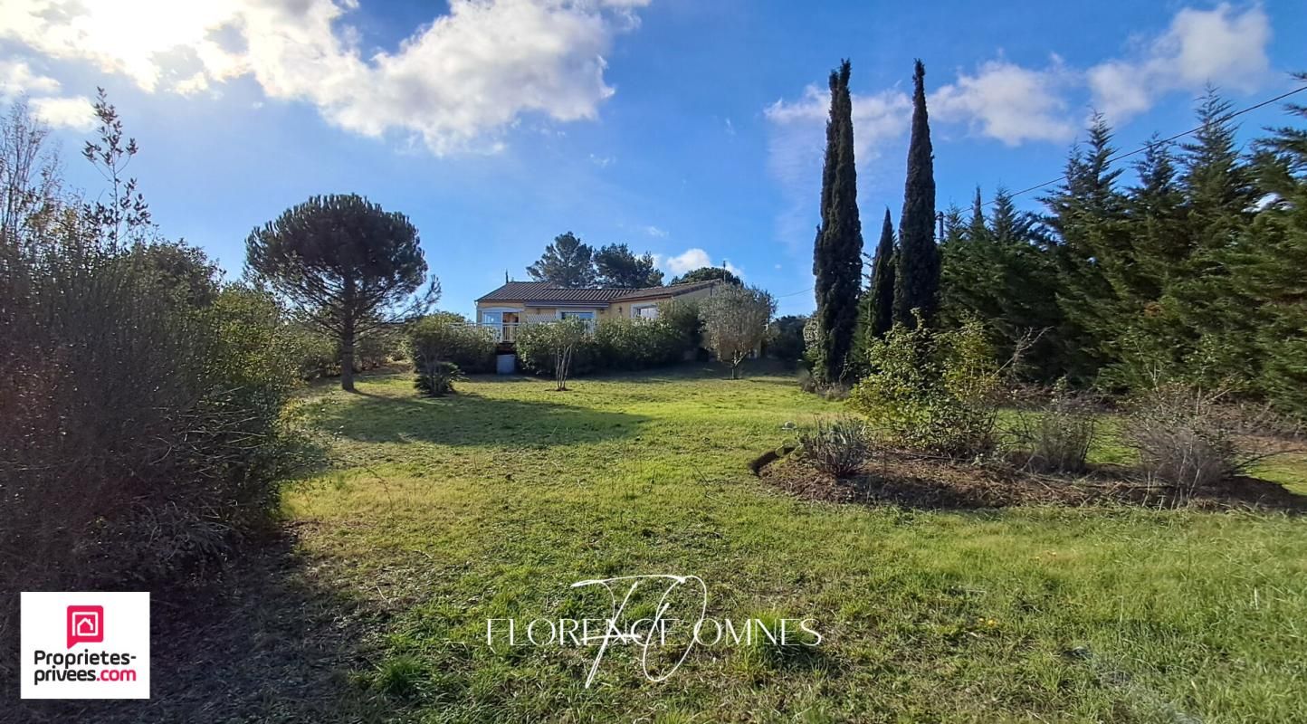 EXCLUSIVITE Pennautier - Maison de plain-pied 108 m² - 2 chambres - Cadre de verdure