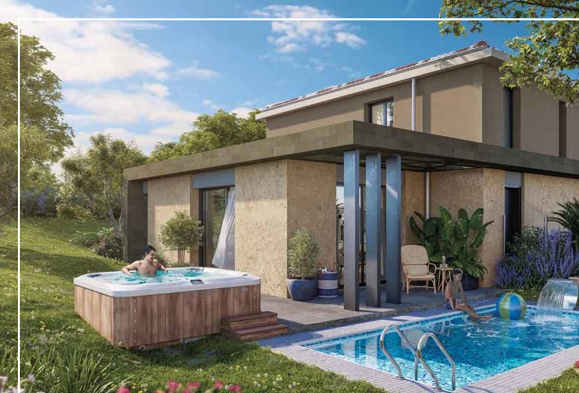 Villa contemporaine avec piscine Aix-En-Provence 110.4 m2 - 940 000