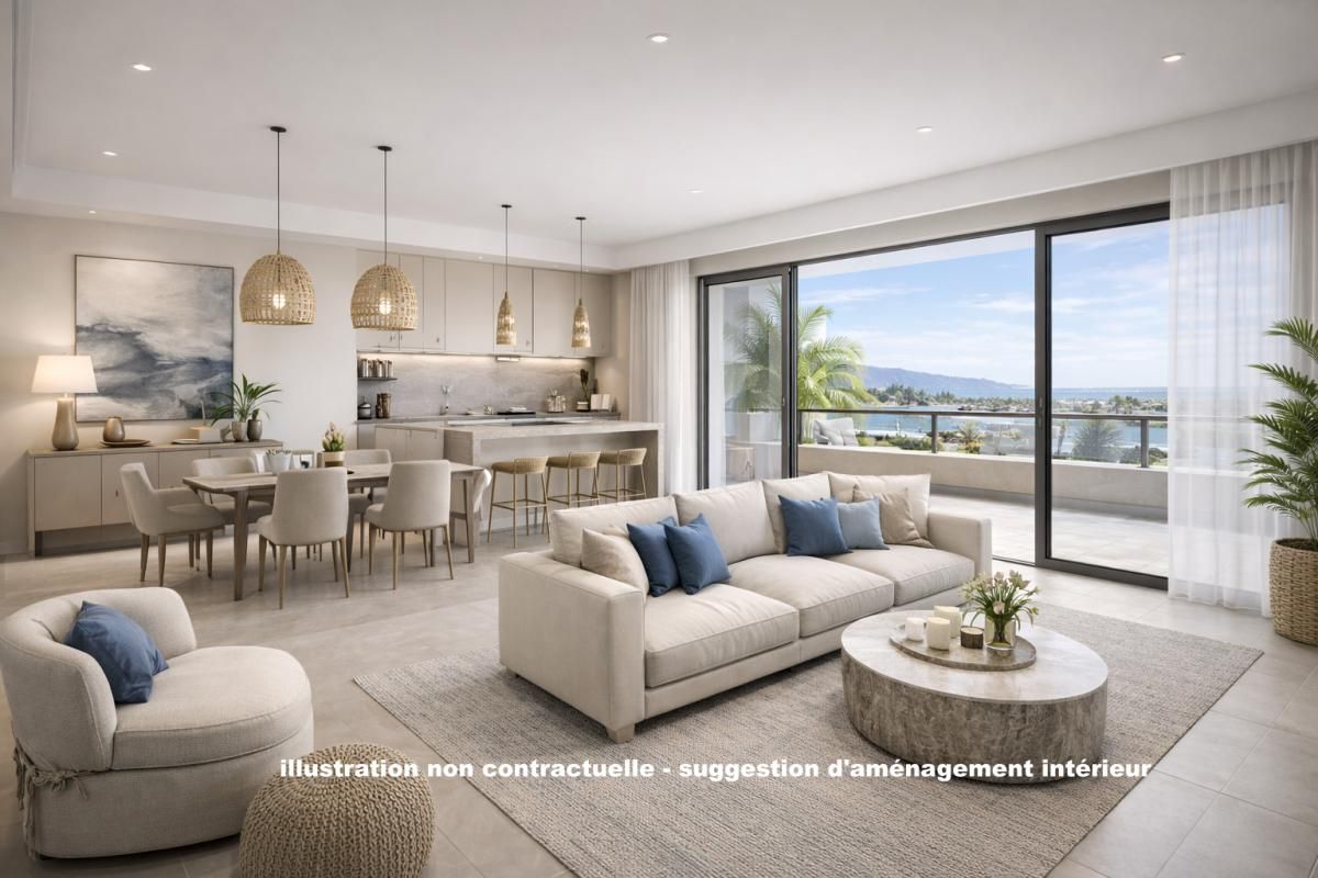 Vente T4 de standing,100 m² au dernier étage, vue mer, terrasses, Perros-Guirec (22700)