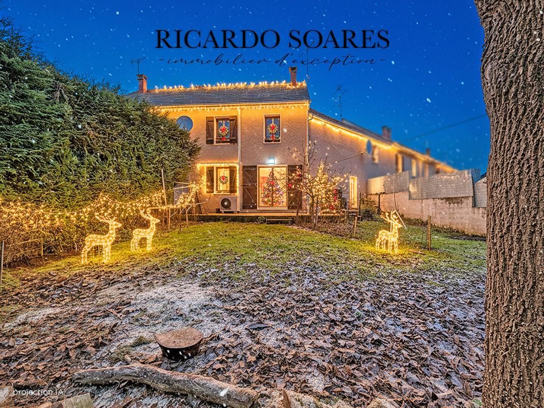 60180 NOGENT-SUR-OISE - MAISON 118 m2 / 5 CHAMBRES / GARAGE / TERRAIN 273 m2