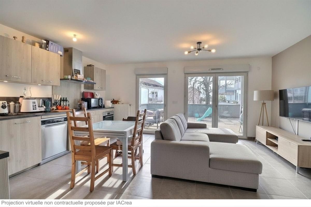 Appartement 4P 80,22 m² avec terrasse et garage double à LE CHAMP-PRES-FROGES (38190)