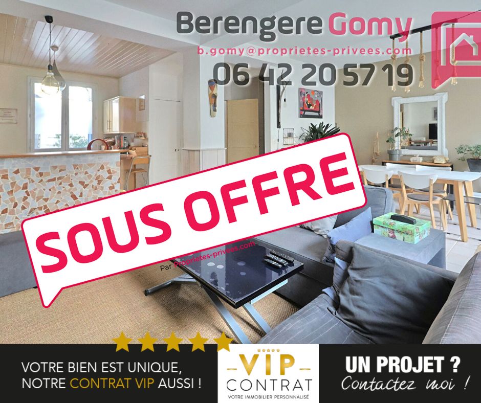 Maison de ville 123m² , 5 chambres + cour intérieure