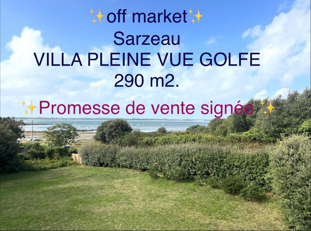 propriété familiale pleine vue golfe