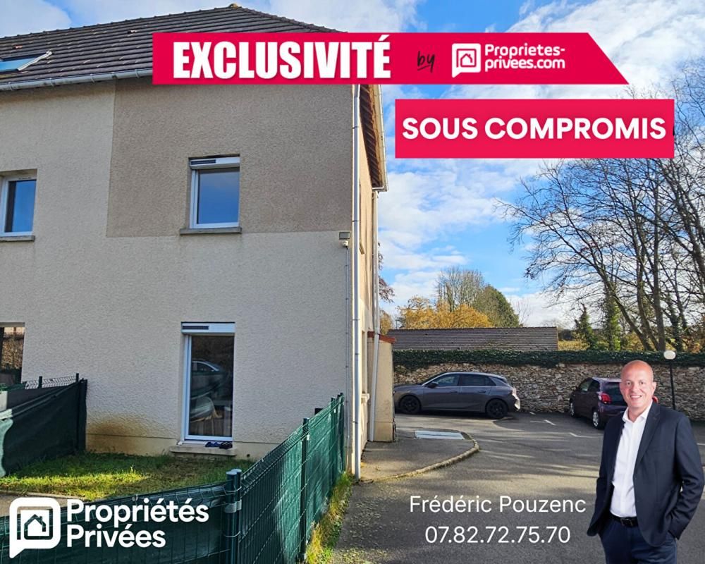 Houdan 7 mn / Gambais 4 mn / Duplex 2 pièces 40 m2 avec extérieur et parking