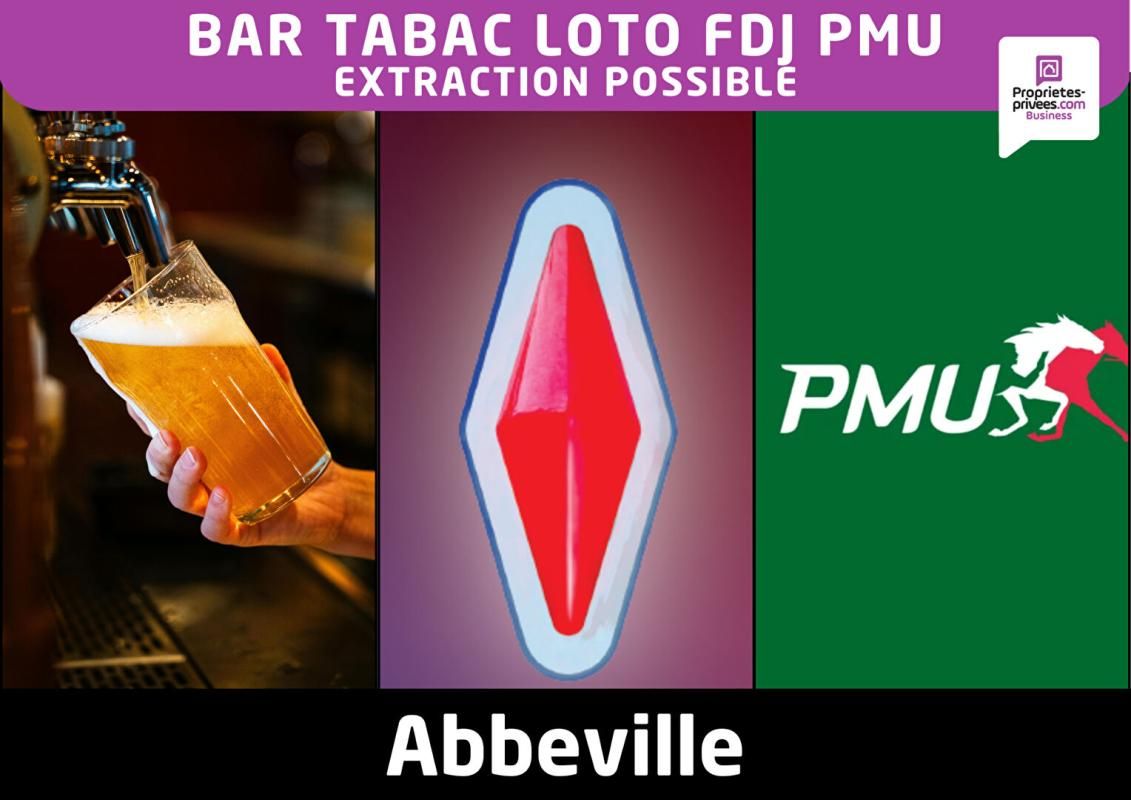 ABBEVILLE - Bar Tabac Loto FDJ avec logement