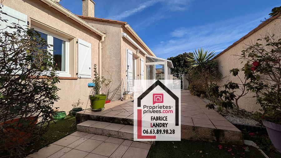 Villa 4 faces de 135 m2 sur terrain piscinable de 680 m²