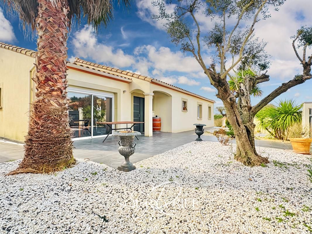 EN EXCLUSIVITE A CAZILHAC- MAISON PLAIN-PIED - CLIM- JARDIN ARBORE