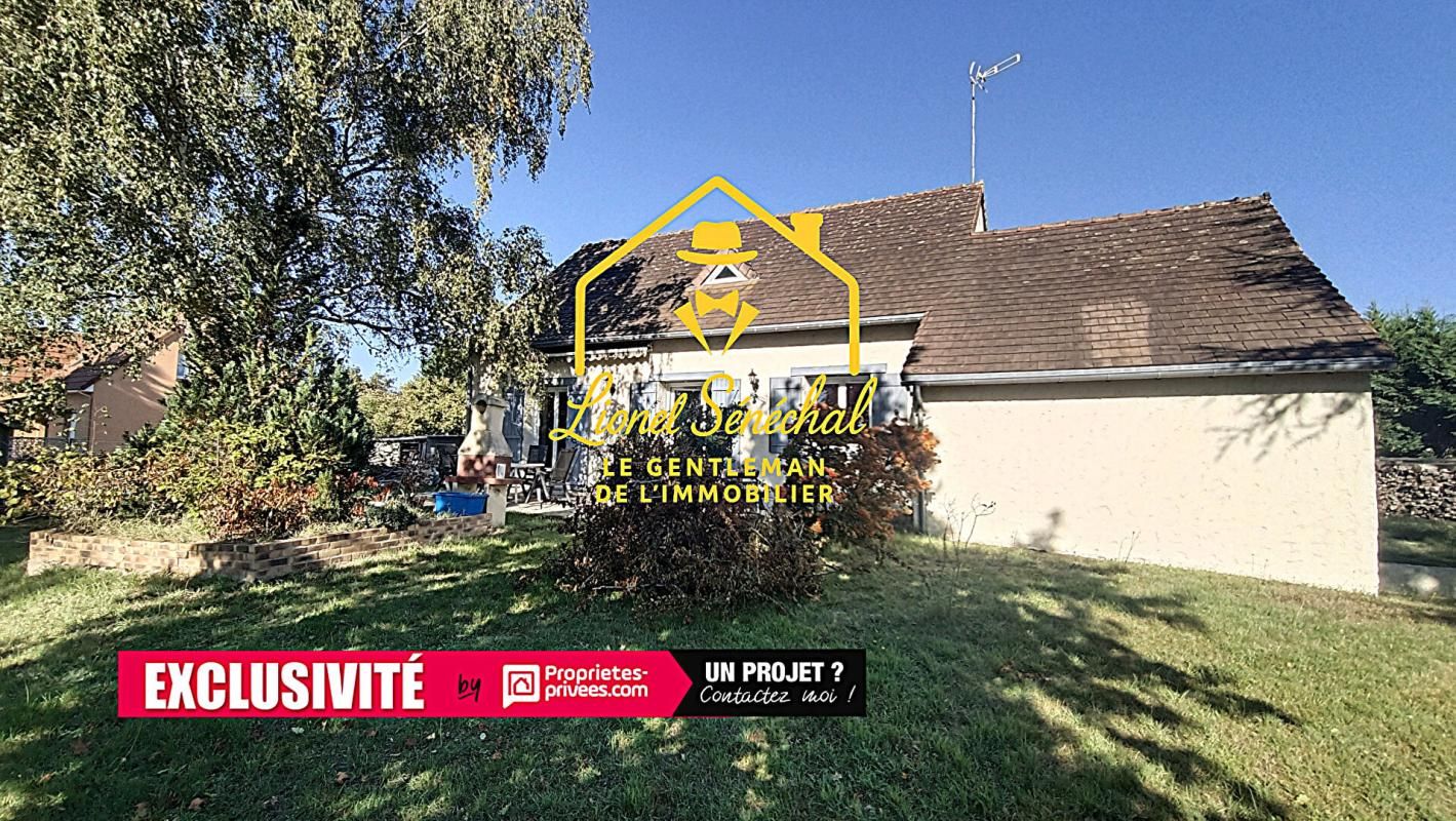 Maison 8 pièces de 135 m2 habitables avec un sous sol complet sur une parcelle de plus de 1 700 m2