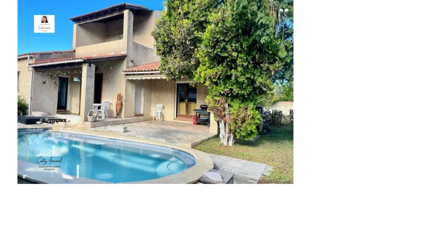 Maison Fos Sur Mer 5 pièces 121 m2 + TERRAIN 630 M2 +Piscine + Double Terrasse + garage