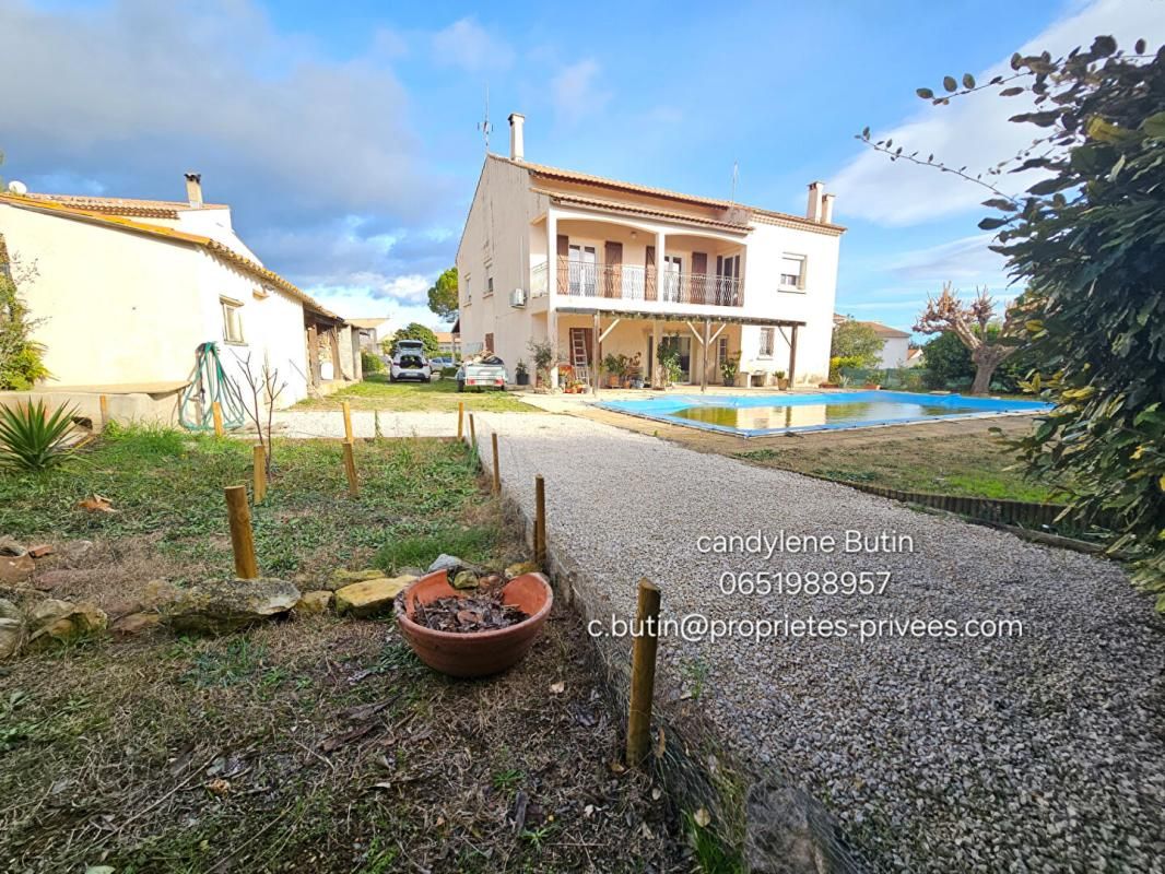 Villa Cazouls Les Beziers 7 pièce(s) 213m2 sur 2175m2