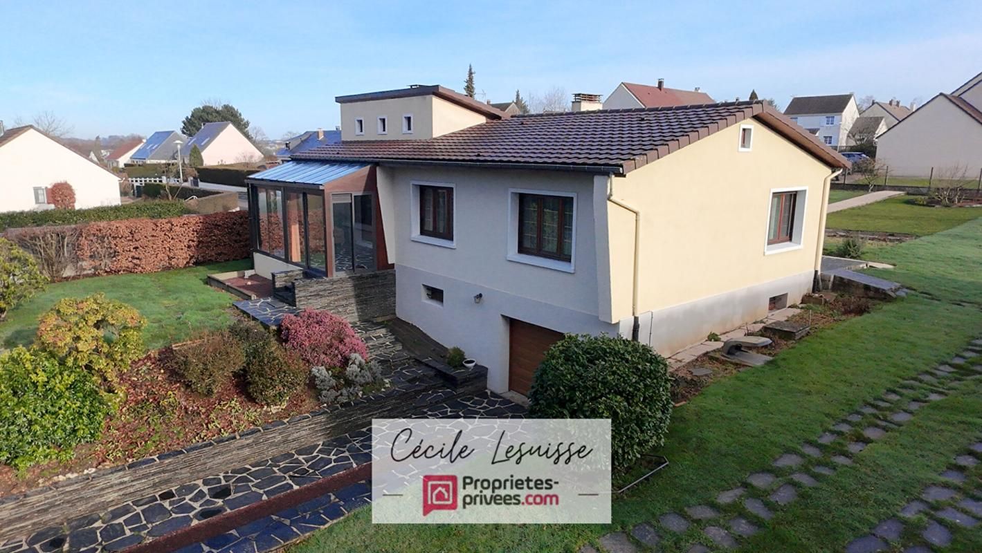 Pavillon de plain-pied avec sous-sol