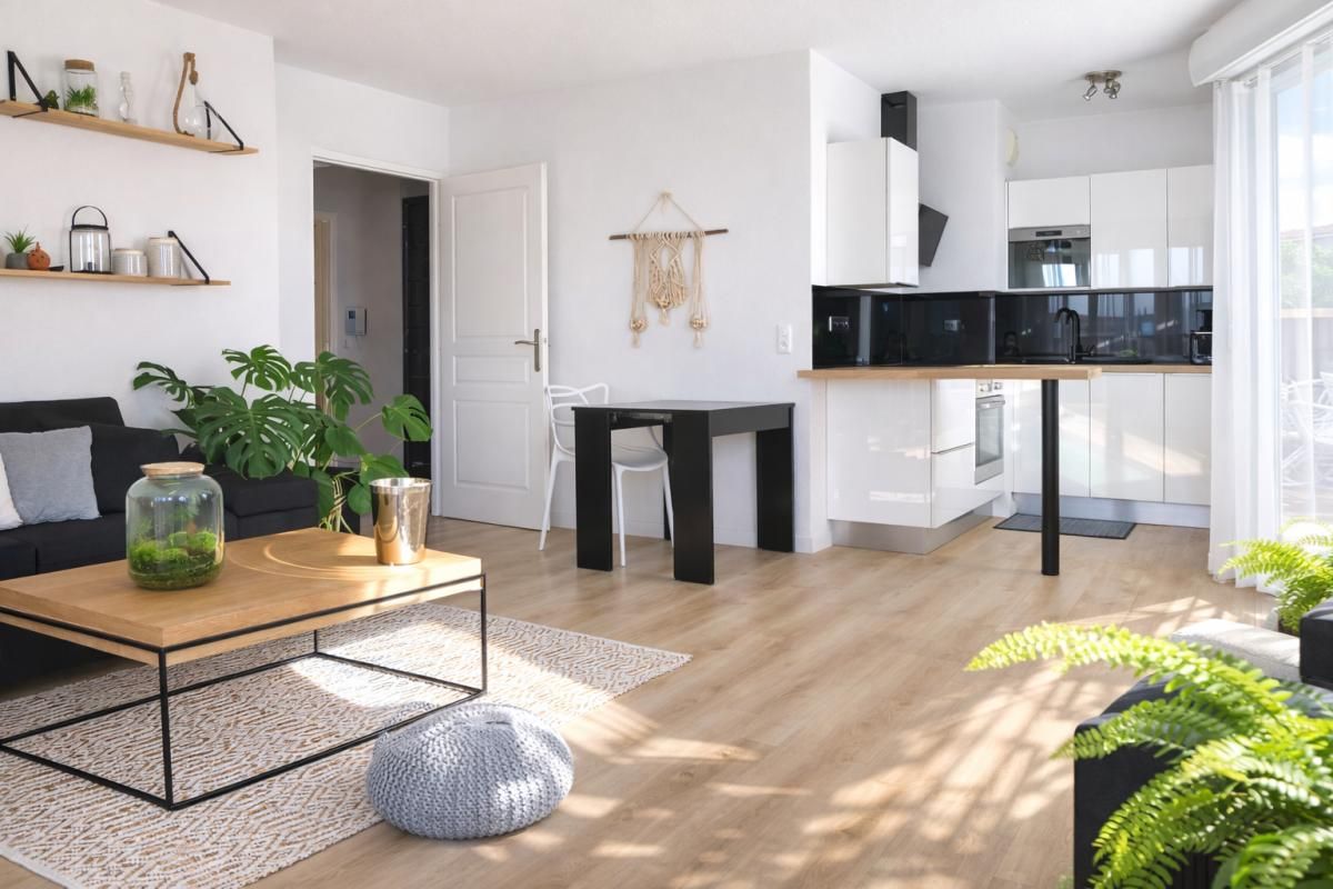 Spacieux appartement 2 pièces avec terrasse et parking privatif