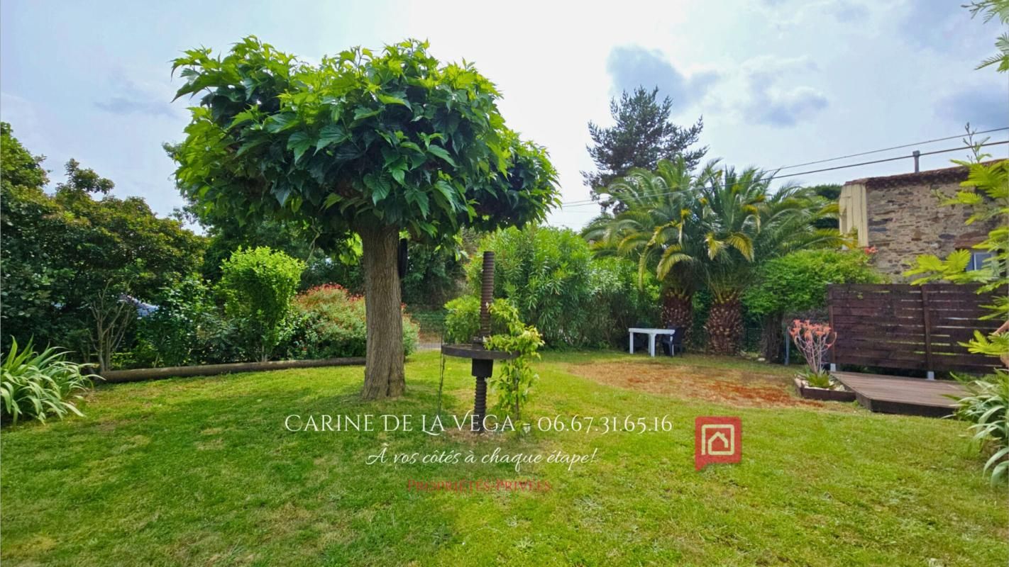 Maison en pierre 90 m2 avec garage, terrasse, jardin