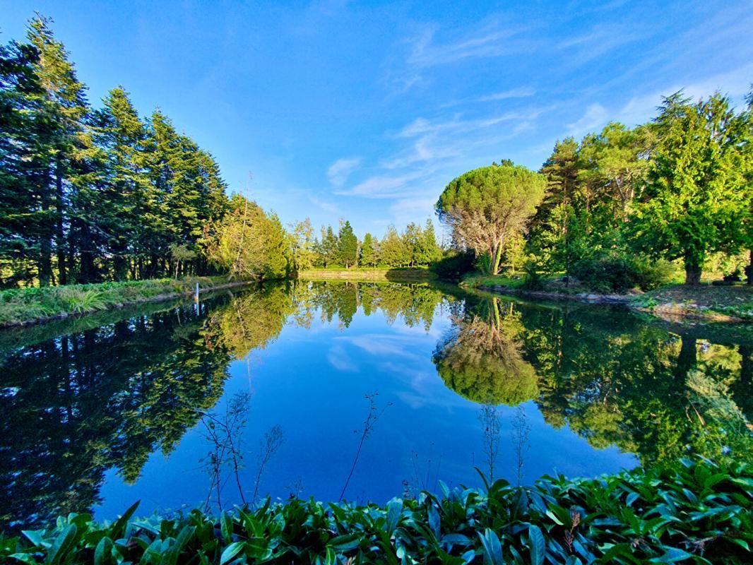 Jolie maison néo-bretonne avec étang, dépendances & 2 hectares de terrain, pré inclut. Sans vis-à-vis