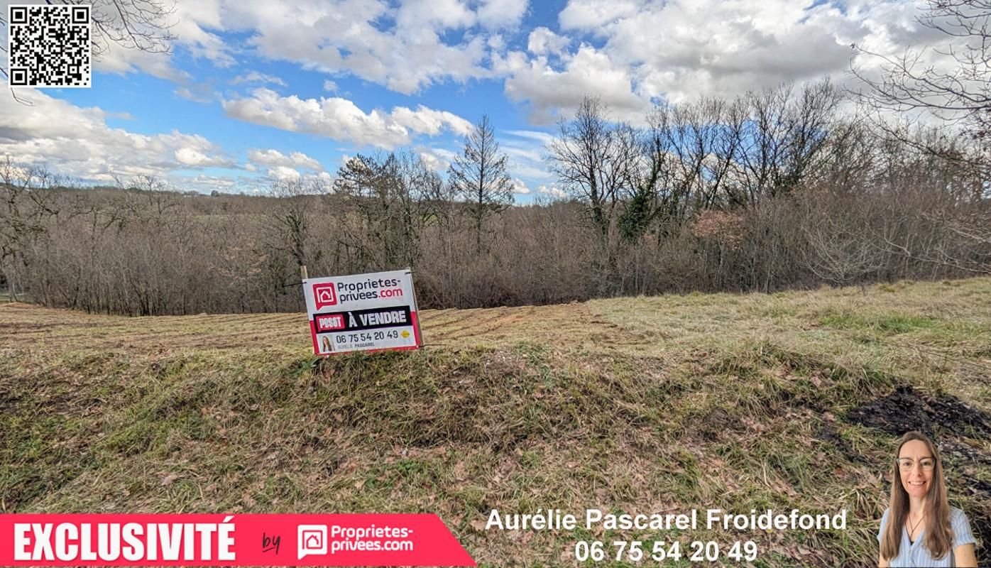5 min de BRIVE - Terrain Constructible possible TOUT-A-L'EGOUT - 1600 m2 - 24 990 euros