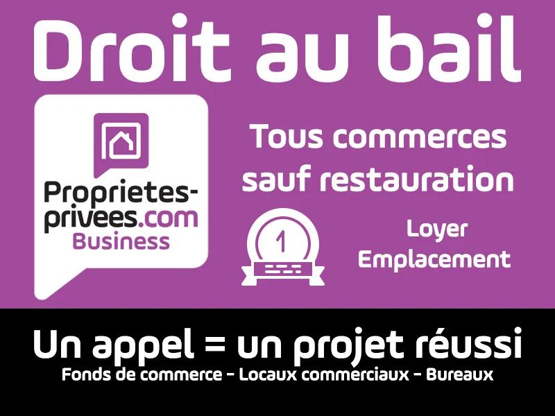 75013 PARIS : RARE !! LOCAL COMMERCIAL - 72 M² AVEC LOGEMENT DE FONCTION 43 M² - SITUÉ SUR UN BOULEVARD