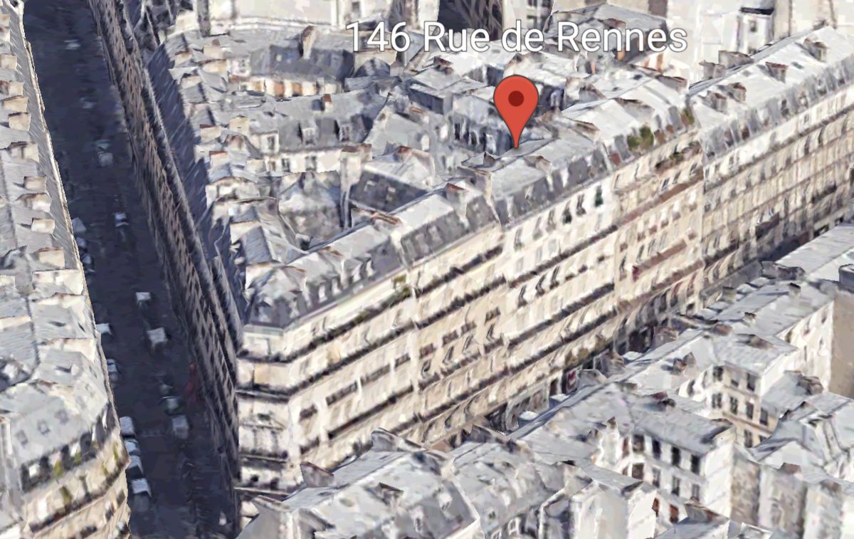 studio dernier étage ascenseur rue de Rennes