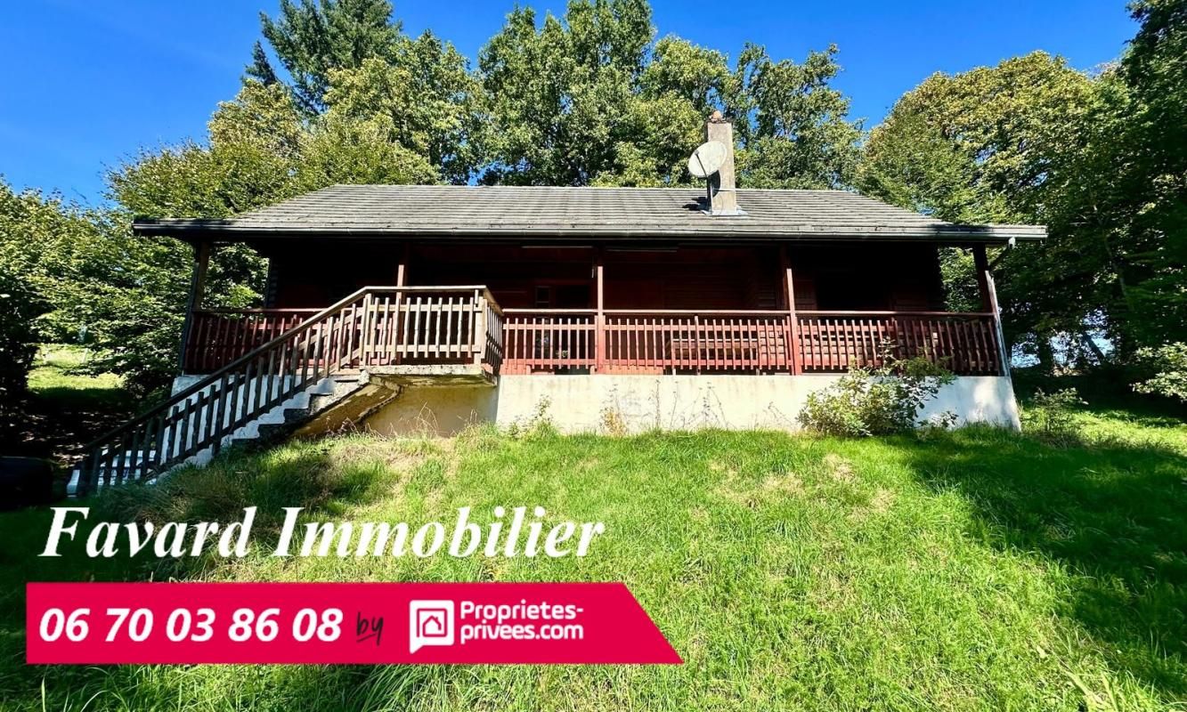Maison nature 5 chambres avec prairie et terrain ? secteur Treignac